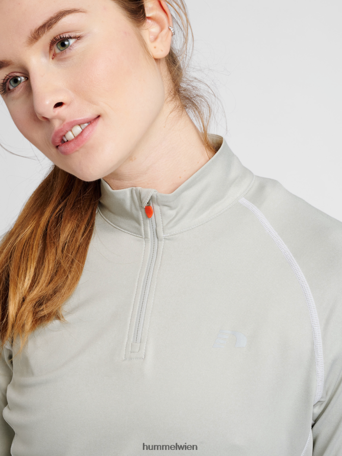 Hummel Frauen 1/2 Reißverschluss l/s 2FT6X82874 „Oberteil mit halbem Reißverschluss“