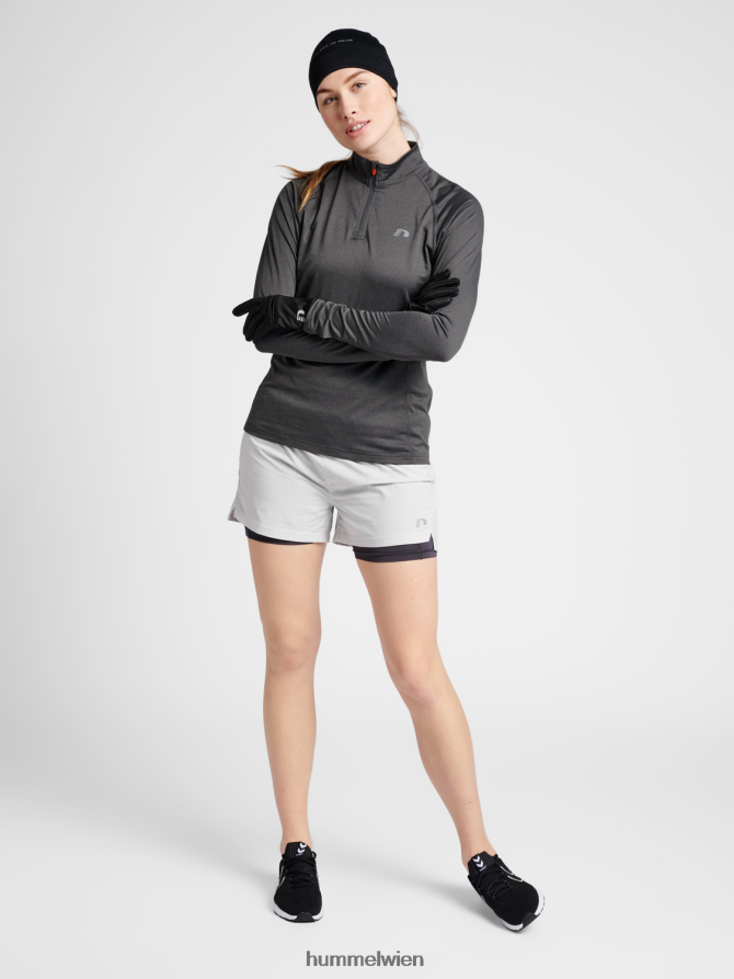 Hummel Frauen 1/2 Reißverschluss l/s 2FT6X82895 „Oberteil mit halbem Reißverschluss“