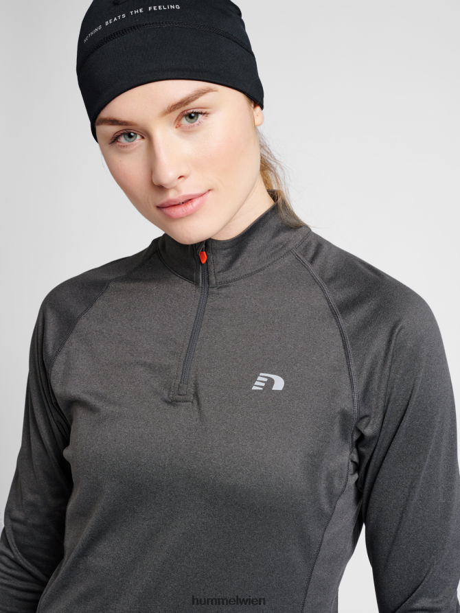 Hummel Frauen 1/2 Reißverschluss l/s 2FT6X82895 „Oberteil mit halbem Reißverschluss“