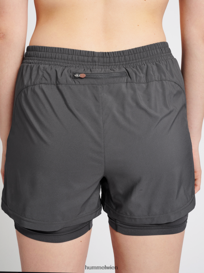 Hummel Frauen 2-in-1-Laufshorts 2FT6X83073 „2-in-1-Laufshorts“