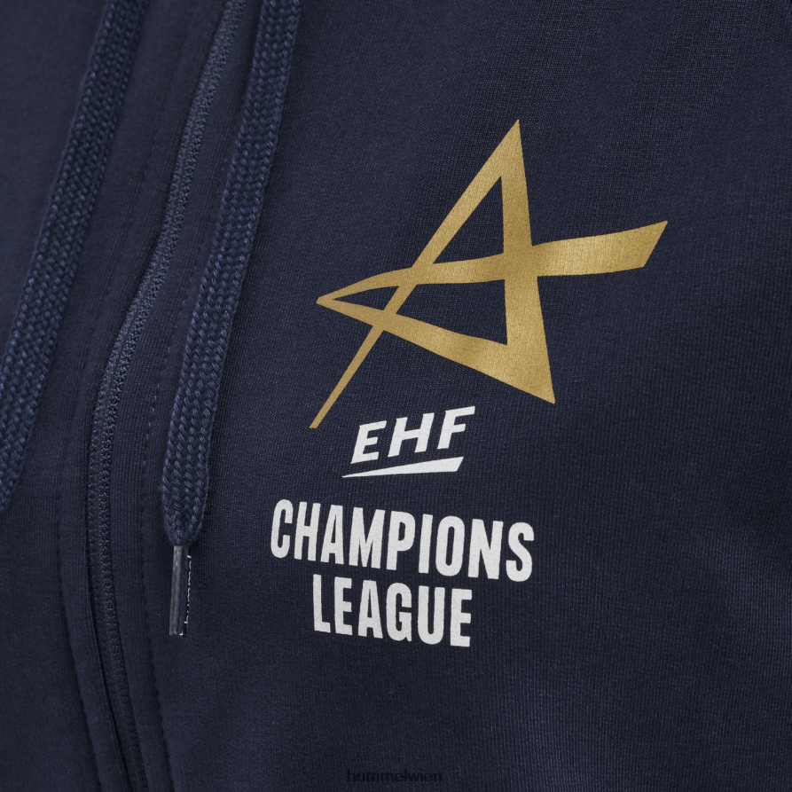 Hummel Frauen EHF CL Final4 Kapuzenpullover mit Reißverschluss 2FT6X83570 „Zip-Hoodie“