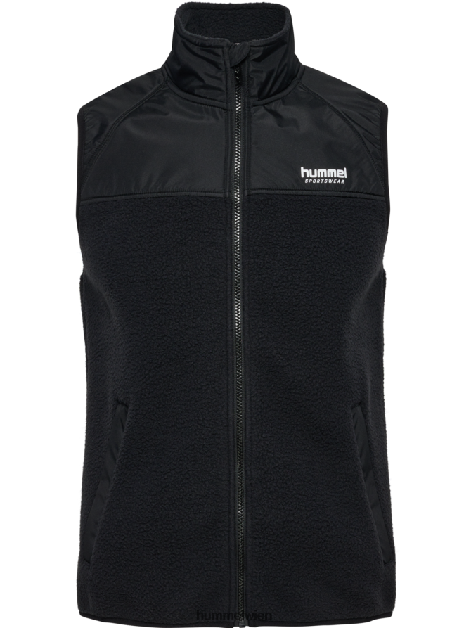 Hummel Frauen HMLLGC Malikat-Fleeceweste 2FT6X82391 „flauschige Fleeceweste“