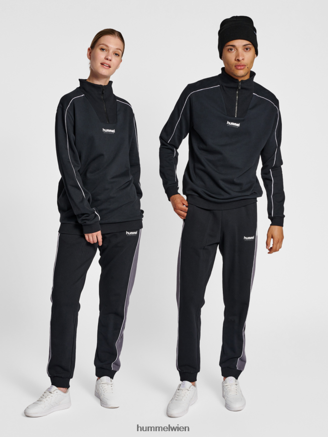 Hummel Frauen HMLLGC Wesley Sweatshirt mit halbem Reißverschluss 2FT6X8351 „Jacke mit halbem Reißverschluss“