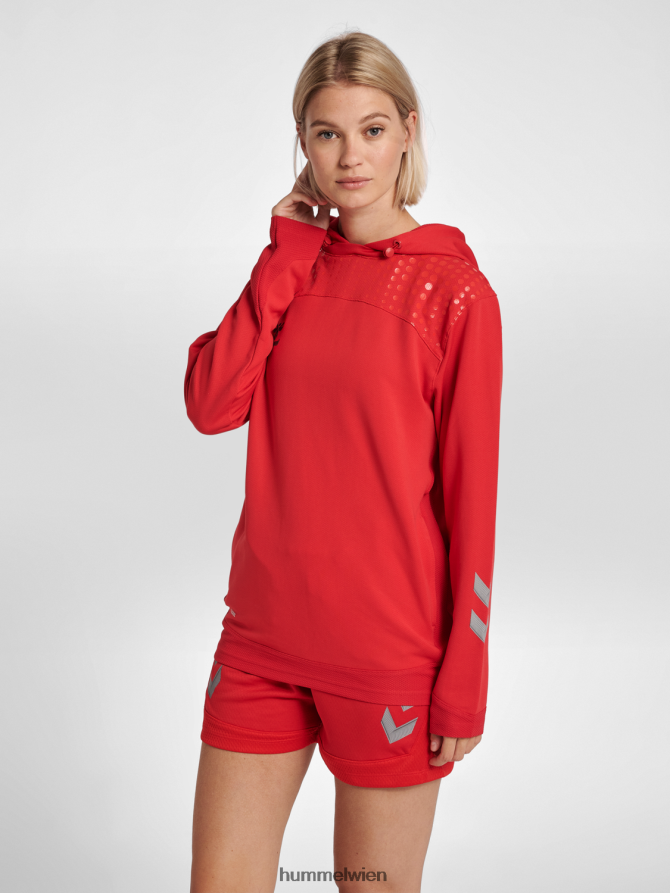 Hummel Frauen HMLLead Poly Kapuzenpullover 2FT6X83639 Kapuzenpullover