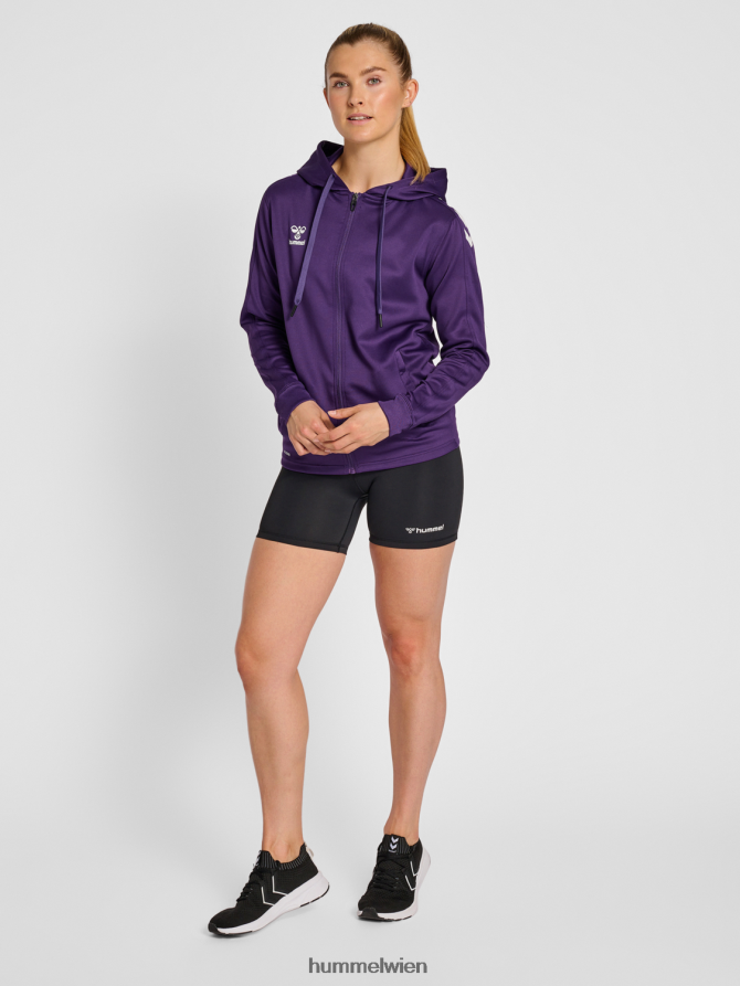 Hummel Frauen Hmlcore XK Poly Zip Hood Sweat 2FT6X82759 \Kapuzenpullover\