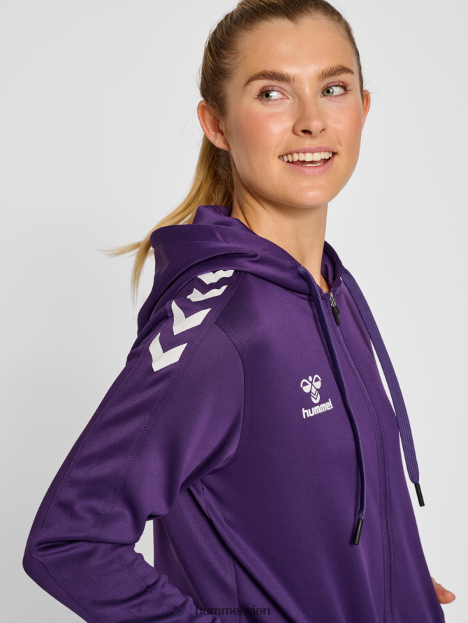 Hummel Frauen Hmlcore XK Poly Zip Hood Sweat 2FT6X82759 \Kapuzenpullover\