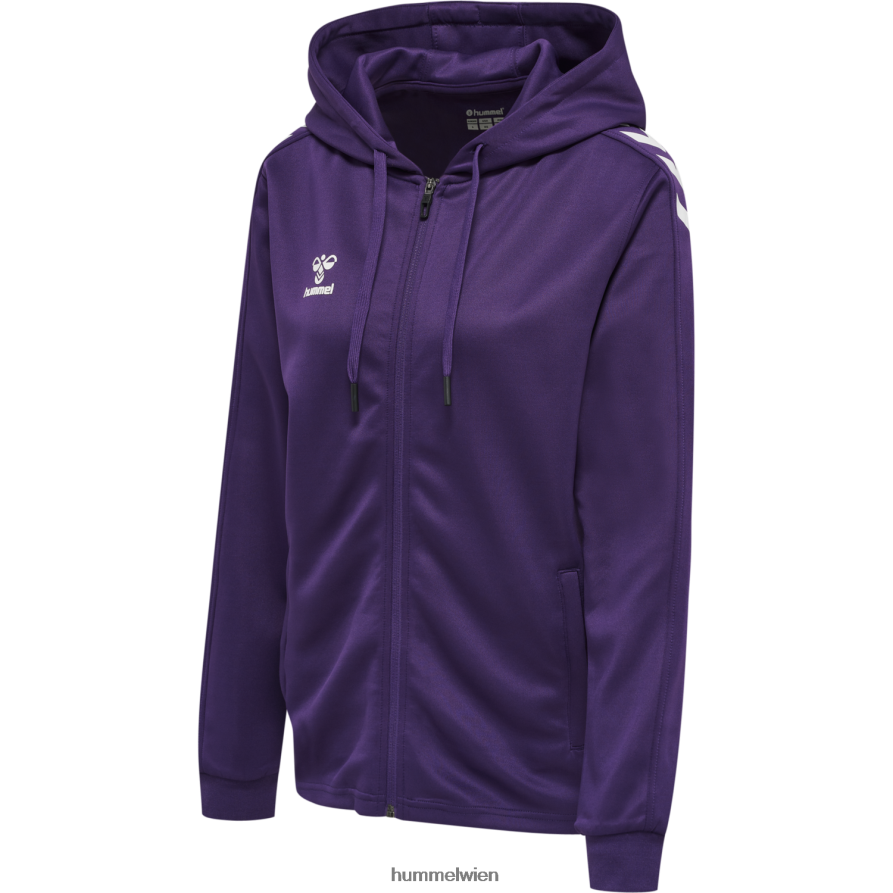 Hummel Frauen Hmlcore XK Poly Zip Hood Sweat 2FT6X82759 \Kapuzenpullover\