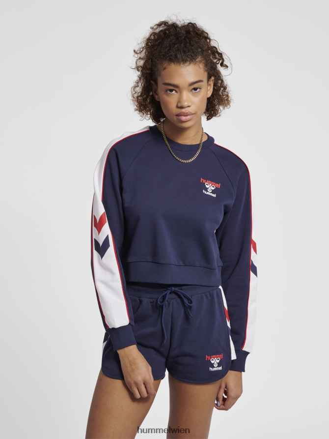 Hummel Frauen Hmlic Durban Crop-Sweatshirt 2FT6X83264 „gekürztes Sweatshirt“