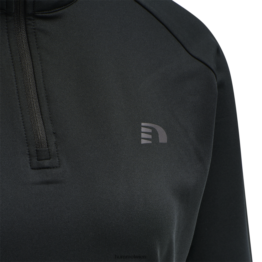 Hummel Frauen Schweiß mit halbem Reißverschluss 2FT6X83300 „Sweatshirt mit 1/2 Reißverschluss“