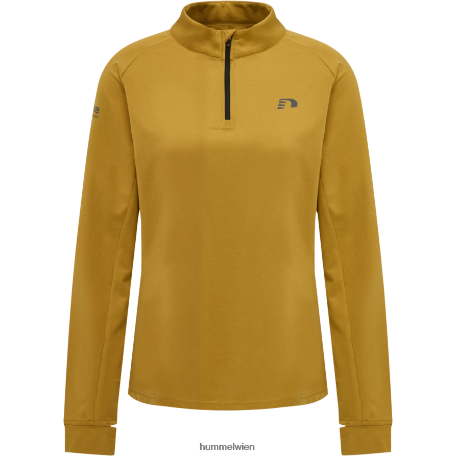 Hummel Frauen Schweiß mit halbem Reißverschluss 2FT6X83301 „Sweatshirt mit 1/2 Reißverschluss“