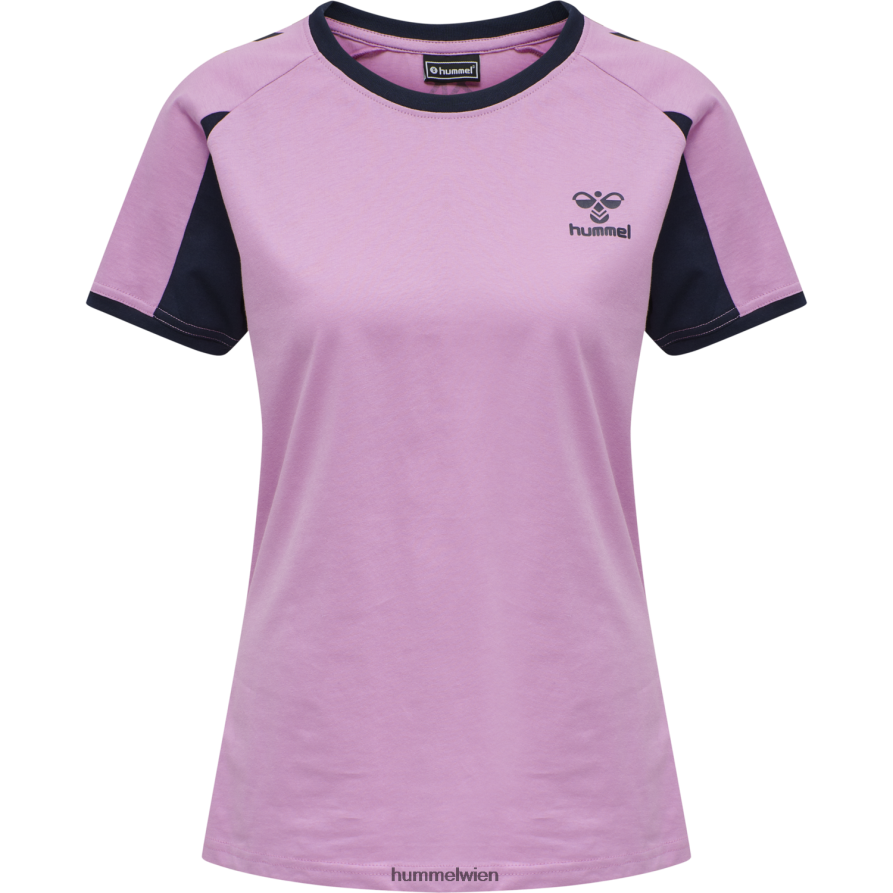 Hummel Frauen T-Shirt aus hmlaction-Baumwolle 2FT6X83845 „Kurzarm-T-Shirt“