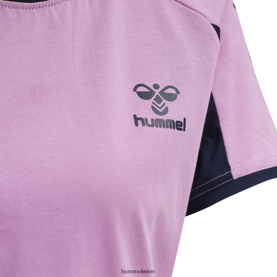 Hummel Frauen T-Shirt aus hmlaction-Baumwolle 2FT6X83845 „Kurzarm-T-Shirt“