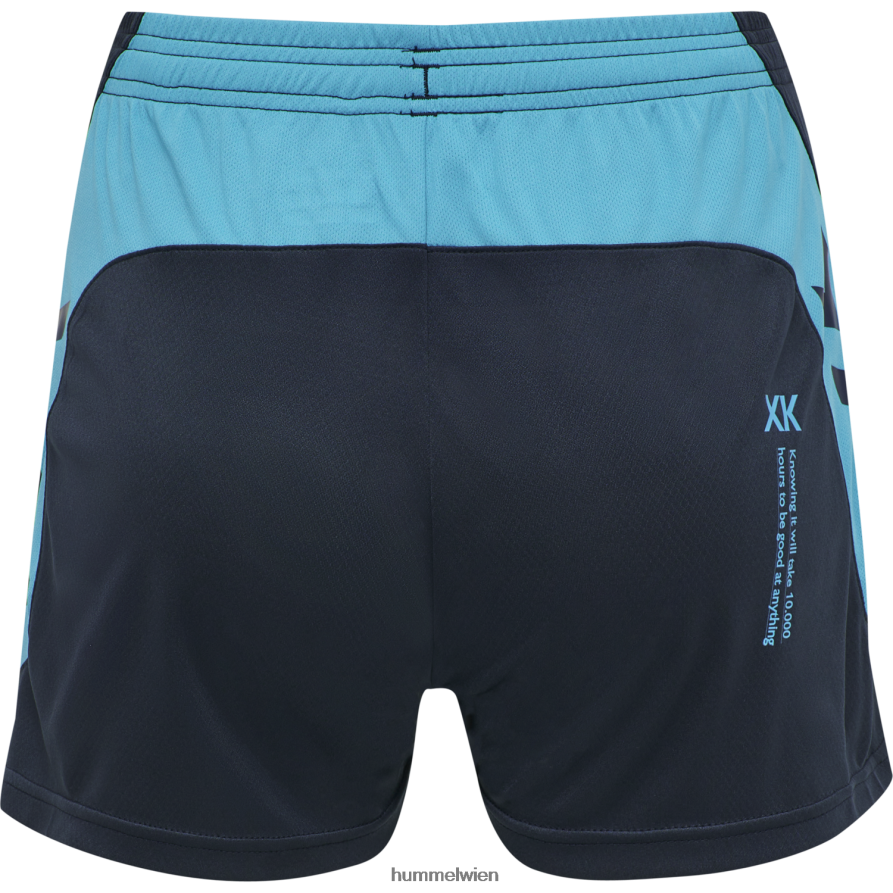 Hummel Frauen hmlaction Poly-Shorts 2FT6X83843 „mittellange Shorts“