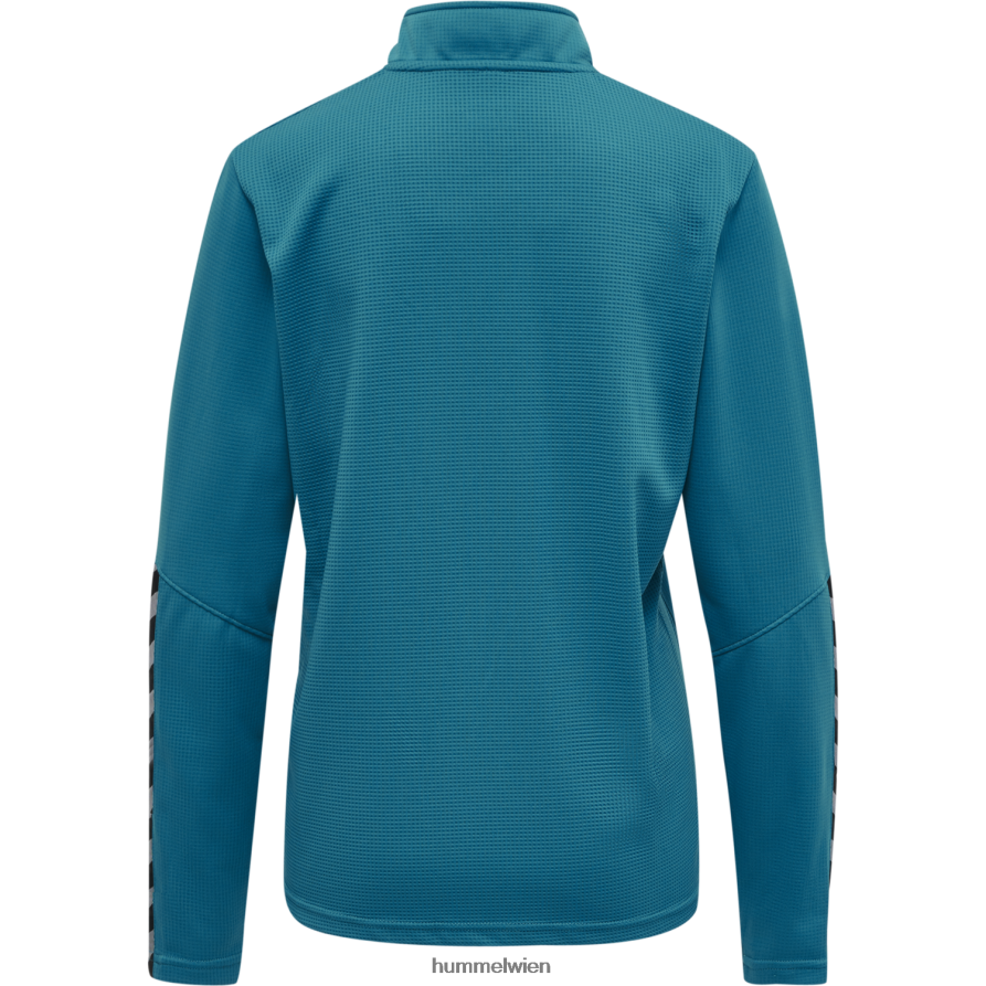 Hummel Frauen hmlauthentic Sweatshirt mit halbem Reißverschluss 2FT6X83775 \Kleidung\