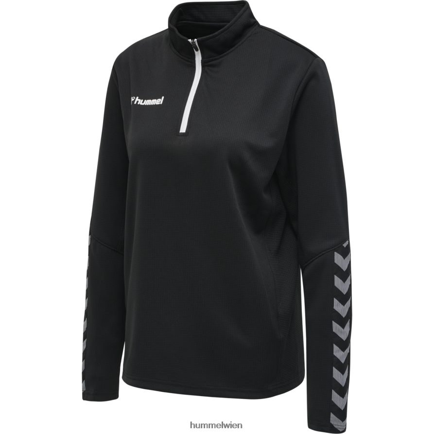 Hummel Frauen hmlauthentic Sweatshirt mit halbem Reißverschluss 2FT6X83933 \Kleidung\