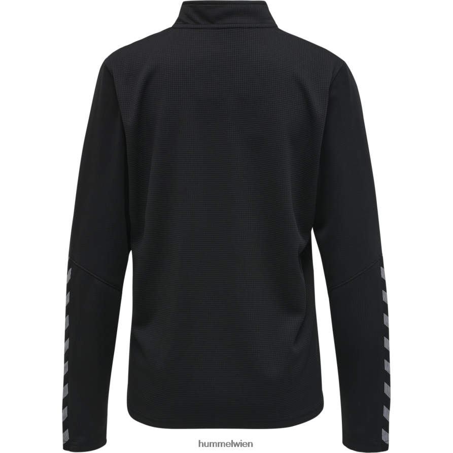 Hummel Frauen hmlauthentic Sweatshirt mit halbem Reißverschluss 2FT6X83933 \Kleidung\