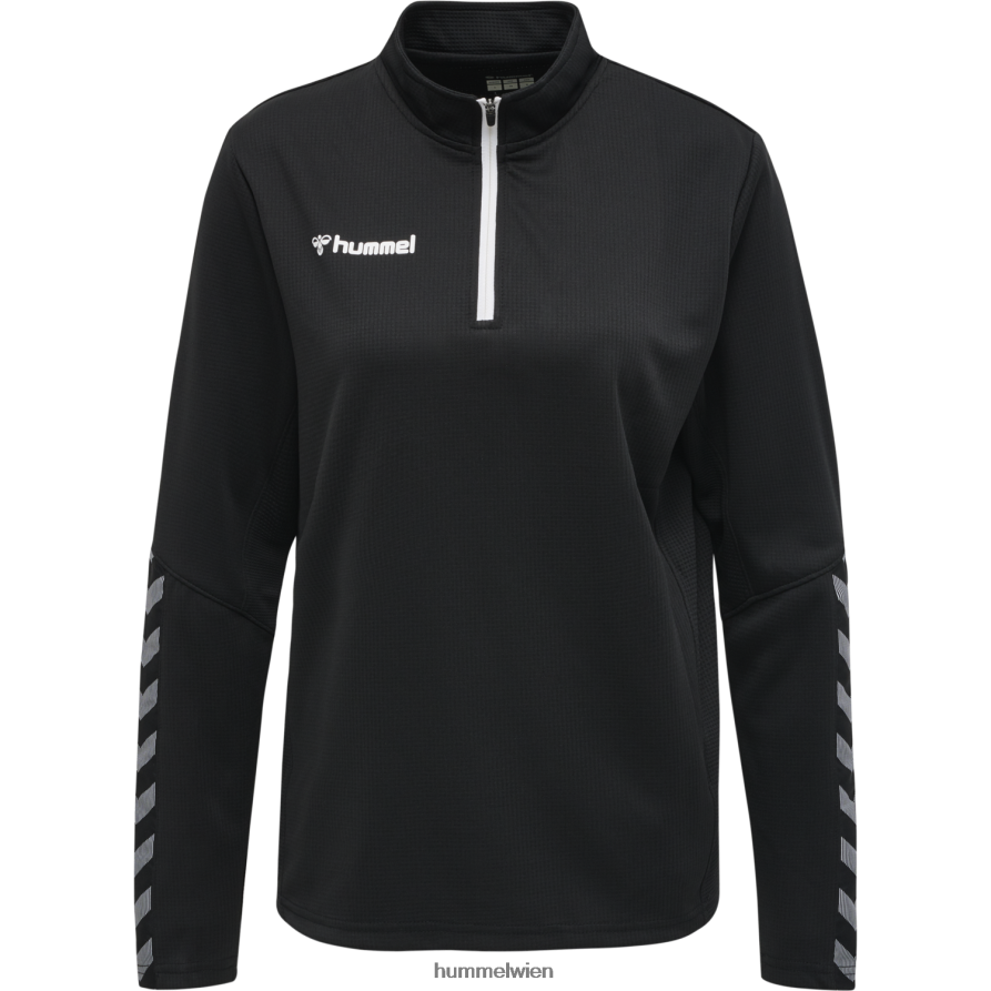 Hummel Frauen hmlauthentic Sweatshirt mit halbem Reißverschluss 2FT6X83933 \Kleidung\