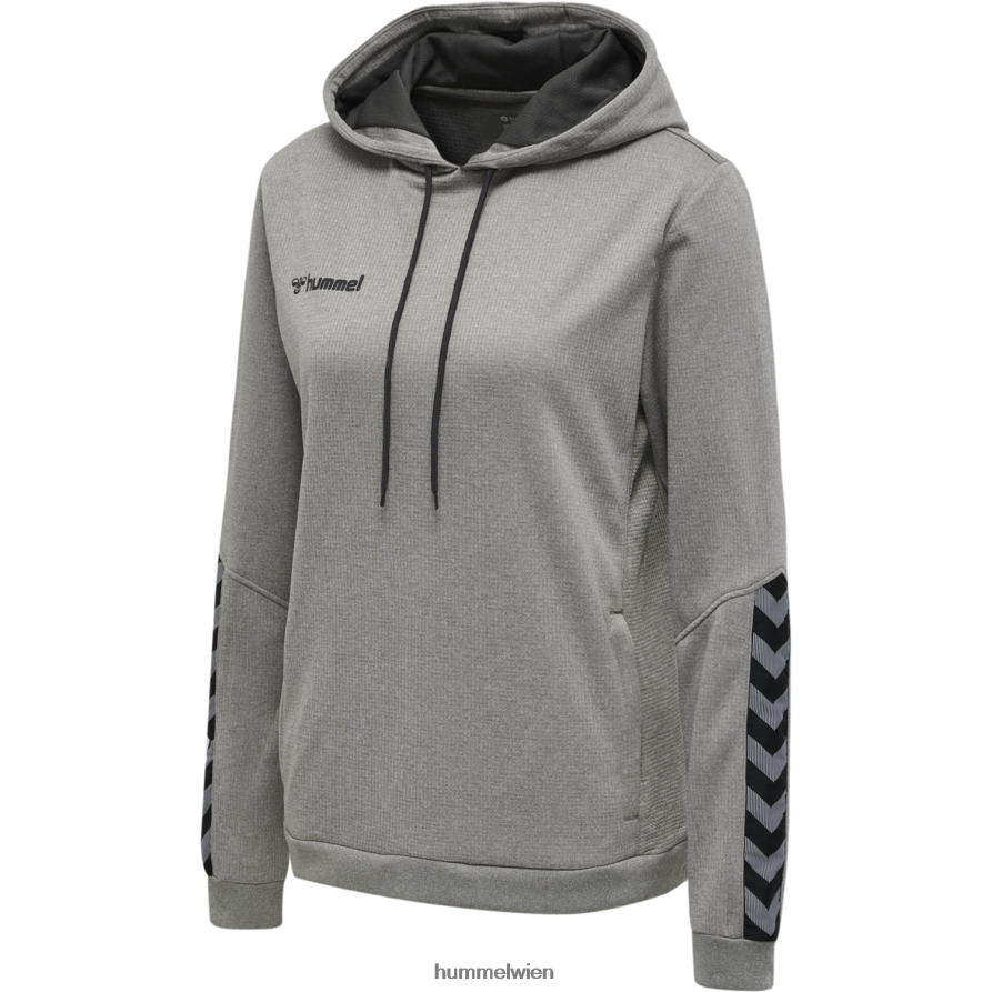 Hummel Frauen hmlauthentischer Poly-Kapuzenpullover 2FT6X83815 „Strukturierter Strick-Hoodie“