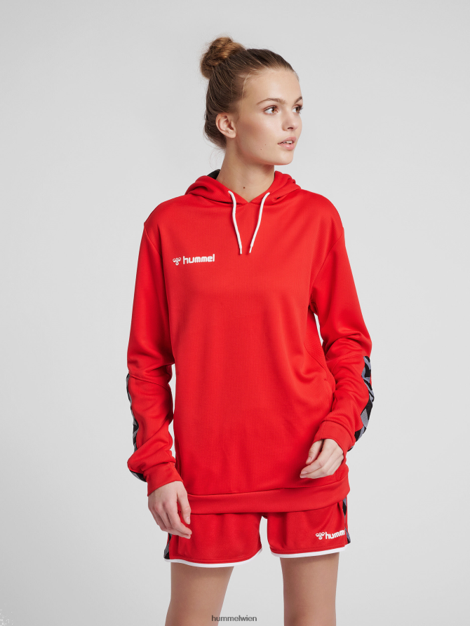 Hummel Frauen hmlauthentischer Poly-Kapuzenpullover 2FT6X83825 „Strukturierter Strick-Hoodie“