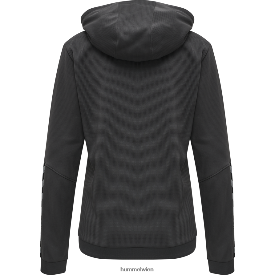 Hummel Frauen hmlauthentischer Poly-Kapuzenpullover 2FT6X83827 „Strukturierter Strick-Hoodie“