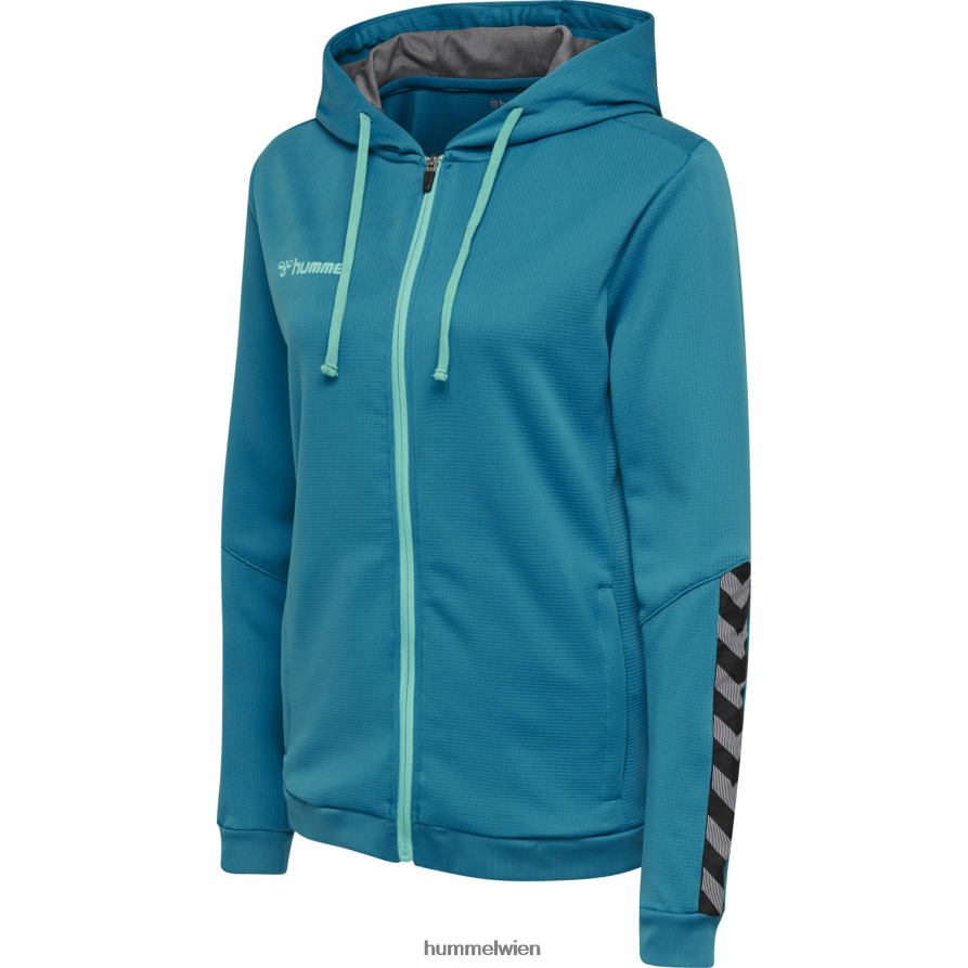 Hummel Frauen hmlauthentischer Poly-Kapuzenpullover mit Reißverschluss 2FT6X83867 „Zip-Hoodie“