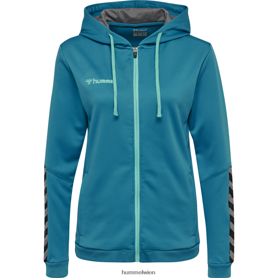 Hummel Frauen hmlauthentischer Poly-Kapuzenpullover mit Reißverschluss 2FT6X83867 „Zip-Hoodie“