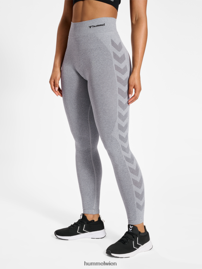 Hummel Frauen hmlci nahtlose MW Scrunch Tight 2FT6X82389 „nahtlose Strumpfhosen mit mittlerer Taille“