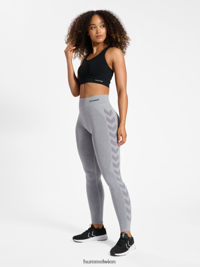 Hummel Frauen hmlci nahtlose MW Scrunch Tight 2FT6X82389 „nahtlose Strumpfhosen mit mittlerer Taille“