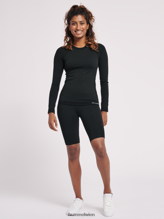 Hummel Frauen hmlclea nahtloses enges T-Shirt ls 2FT6X82807 „Langärmliges enges T-Shirt“