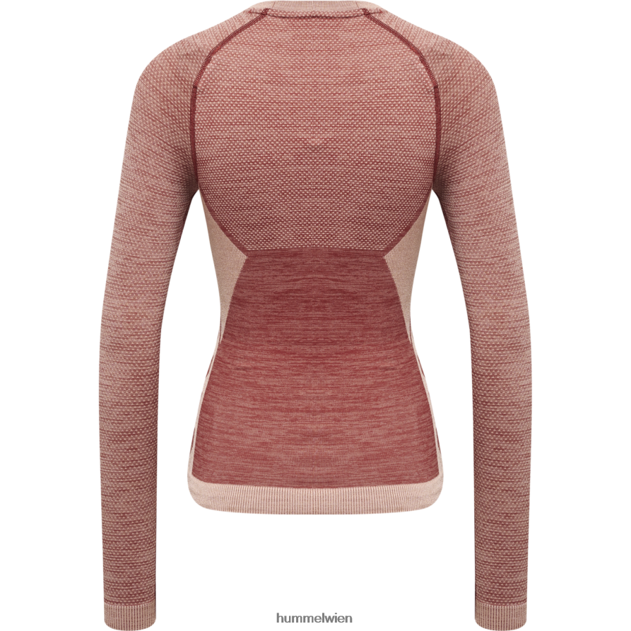 Hummel Frauen hmlclea nahtloses enges T-Shirt ls 2FT6X83493 „Langärmliges enges T-Shirt“