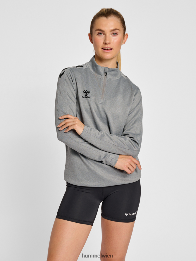 Hummel Frauen hmlcore xk Half-Zip-Sweatshirt 2FT6X83282 „Sweatshirt mit halbem Reißverschluss“