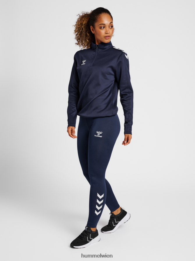 Hummel Frauen hmlcore xk Half-Zip-Sweatshirt 2FT6X83290 „Sweatshirt mit halbem Reißverschluss“