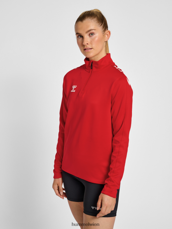 Hummel Frauen hmlcore xk Half-Zip-Sweatshirt 2FT6X83294 „Sweatshirt mit halbem Reißverschluss“