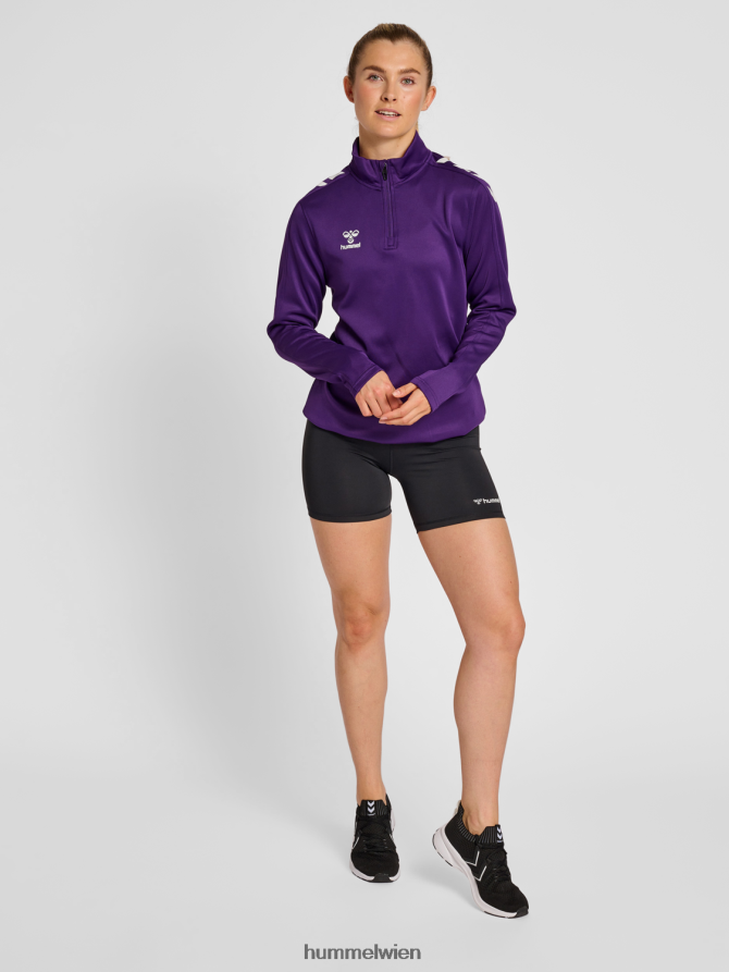 Hummel Frauen hmlcore xk Half-Zip-Sweatshirt 2FT6X83434 „Sweatshirt mit halbem Reißverschluss“