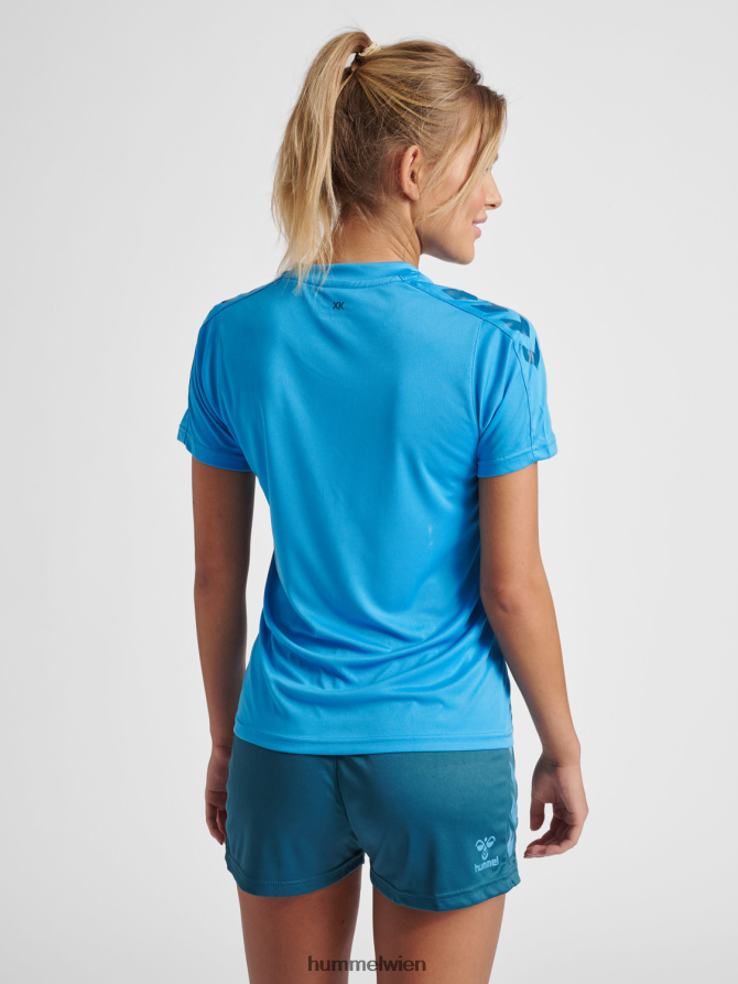 Hummel Frauen hmlcore xk poly jersey s/s 2FT6X83281 „Kurzarm-Sporttrikot“