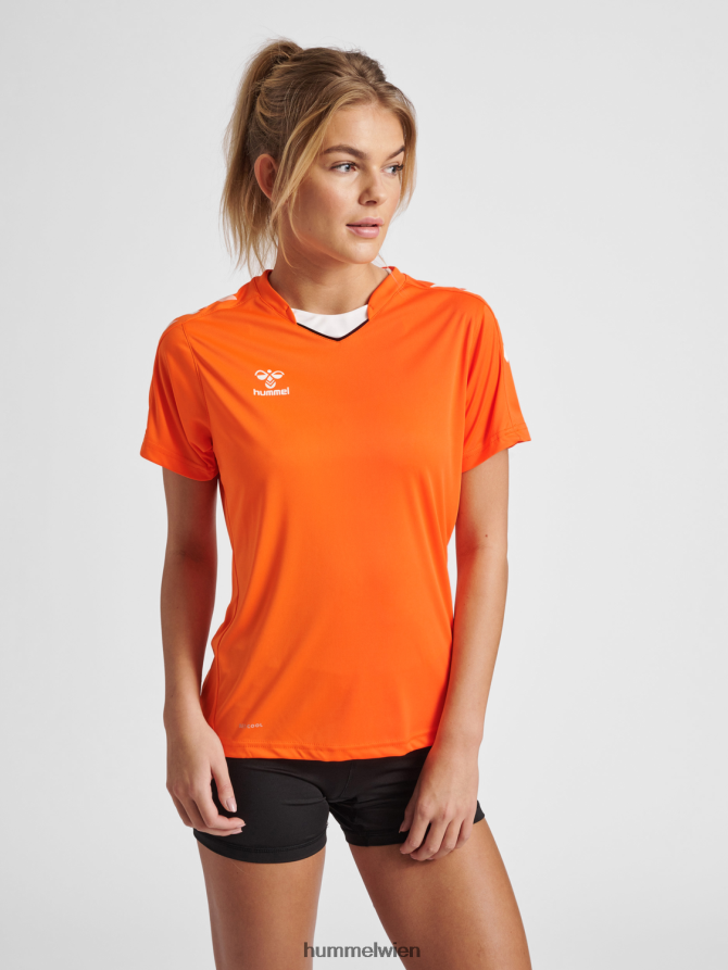 Hummel Frauen hmlcore xk poly jersey s/s 2FT6X83381 „Kurzarm-Sporttrikot“