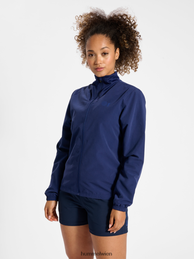 Hummel Frauen hmlcourt gewebte Jacke 2FT6X82415 „Jacke mit durchgehendem Reißverschluss“