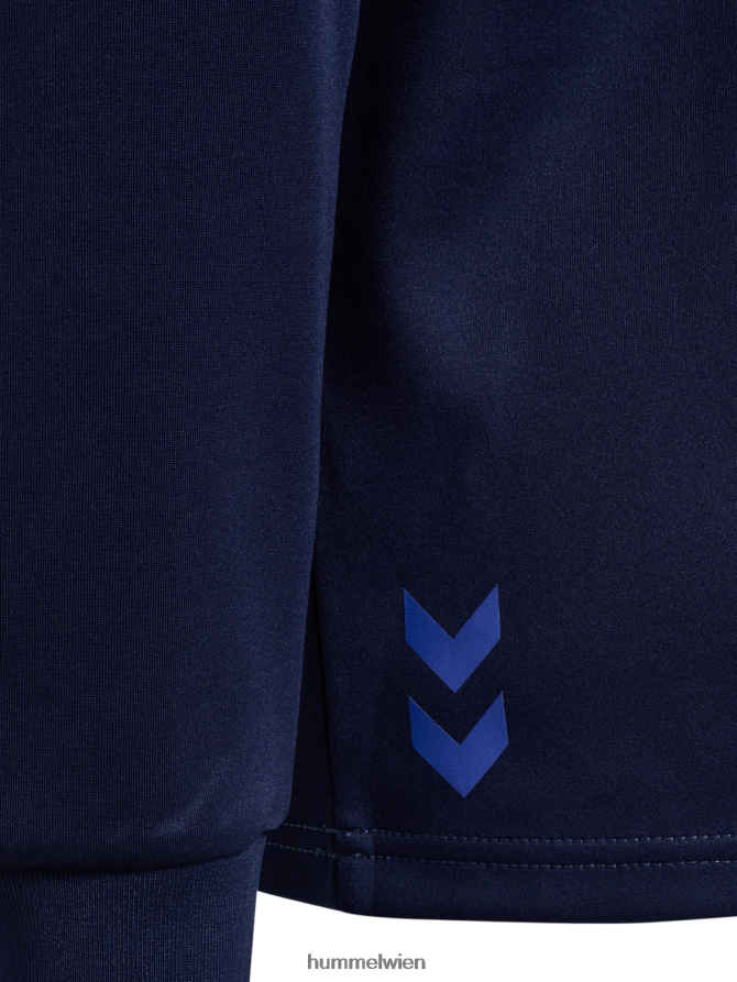 Hummel Frauen hmlcourt half zip l/s 2FT6X82411 „Pullover mit halbem Reißverschluss“