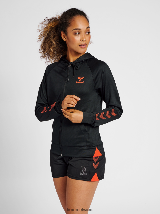 Hummel Frauen hmlgg12 Action Kapuzenpullover mit Reißverschluss 2FT6X83511 „Zip-Hoodie“