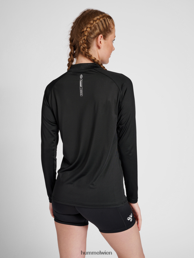 Hummel Frauen hmlgg12 Training 1/2 Zip Sweat 2FT6X83619 „Sweatshirt mit halbem Reißverschluss“