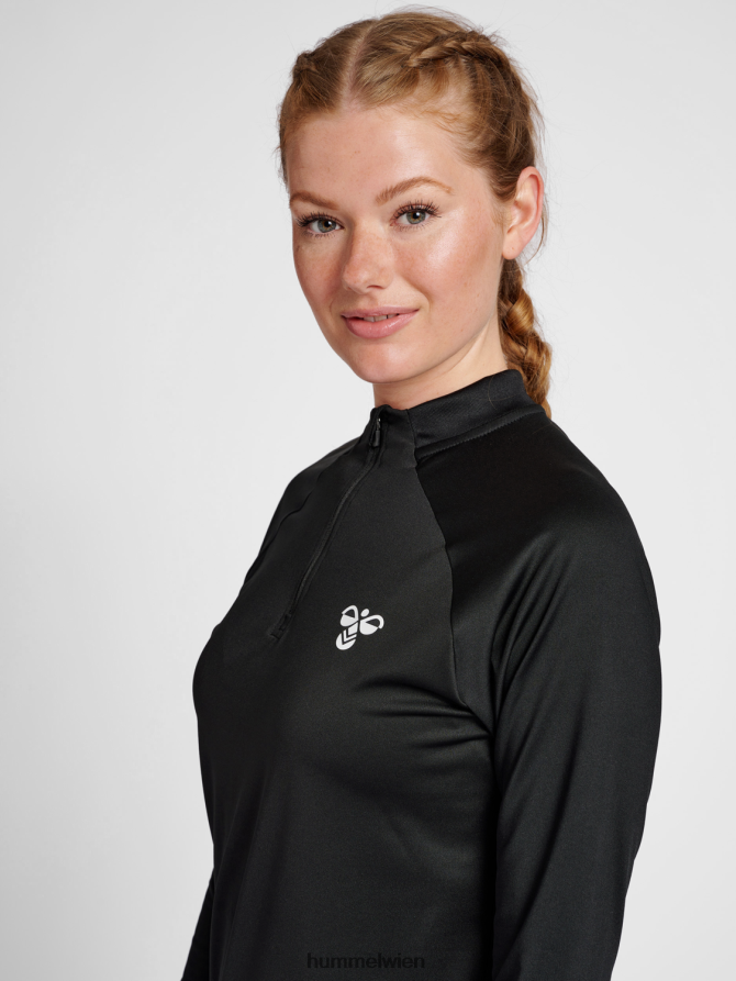 Hummel Frauen hmlgg12 Training 1/2 Zip Sweat 2FT6X83619 „Sweatshirt mit halbem Reißverschluss“