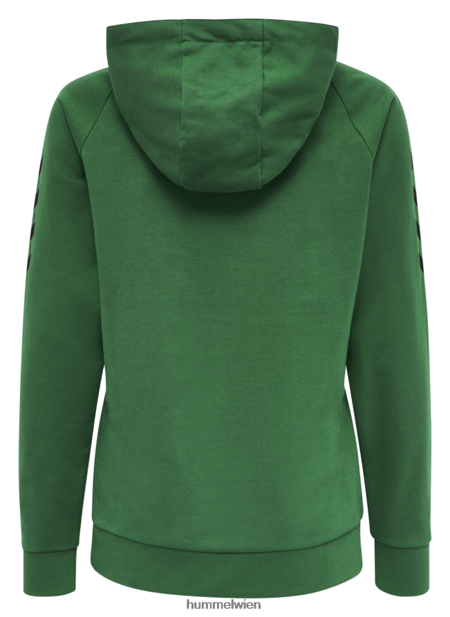 Hummel Frauen hmlgo Baumwoll-Kapuzenpullover 2FT6X83122 „Hoodie mit Chevron-Ärmeln“