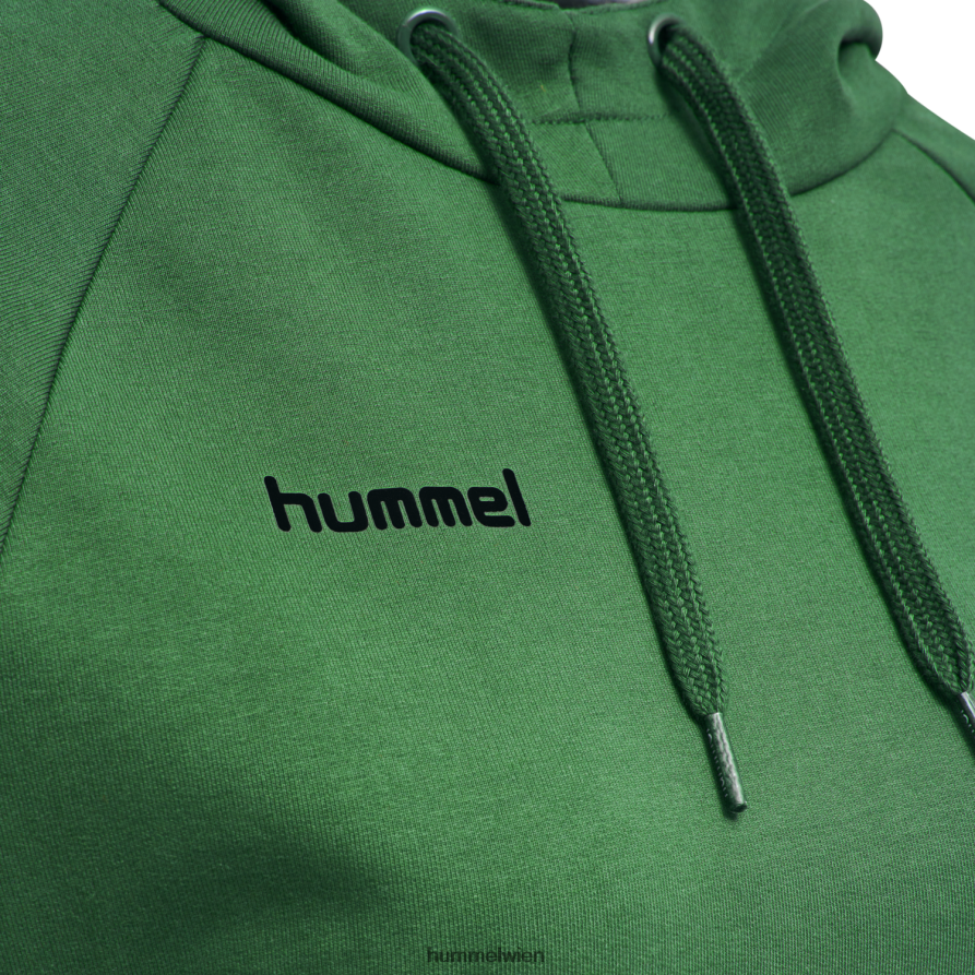 Hummel Frauen hmlgo Baumwoll-Kapuzenpullover 2FT6X83122 „Hoodie mit Chevron-Ärmeln“