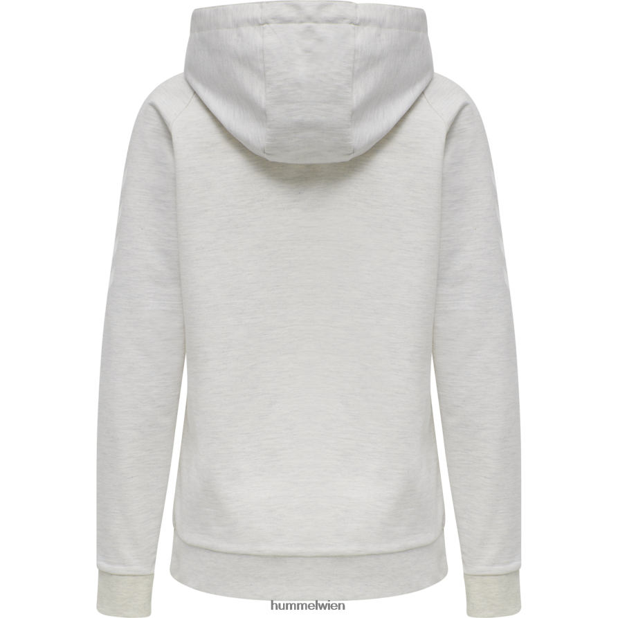 Hummel Frauen hmlgo Baumwoll-Kapuzenpullover 2FT6X83778 „Hoodie mit Chevron-Ärmeln“