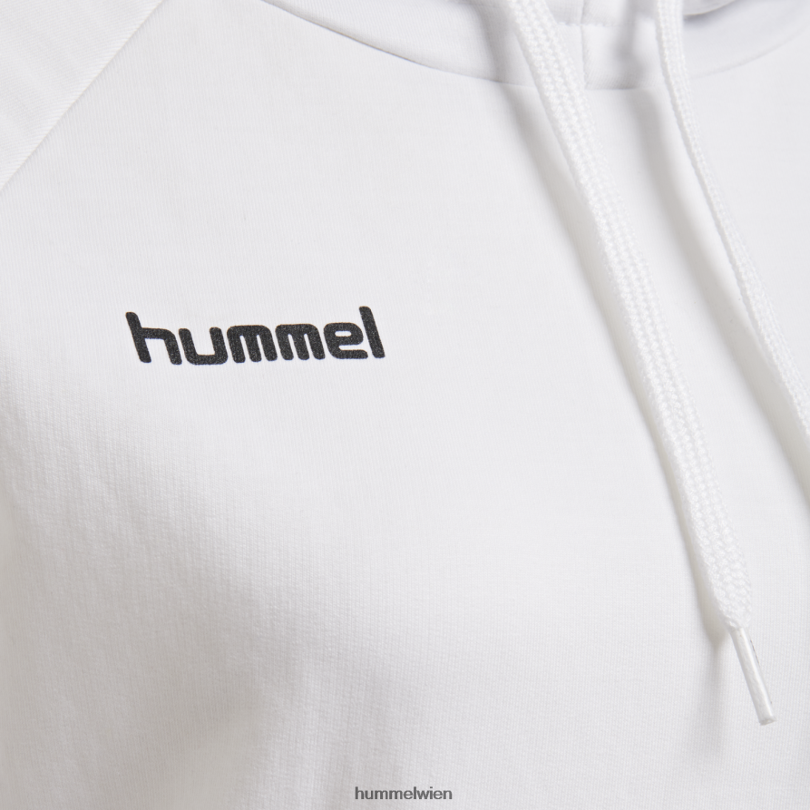 Hummel Frauen hmlgo Baumwoll-Kapuzenpullover 2FT6X83798 „Hoodie mit Chevron-Ärmeln“