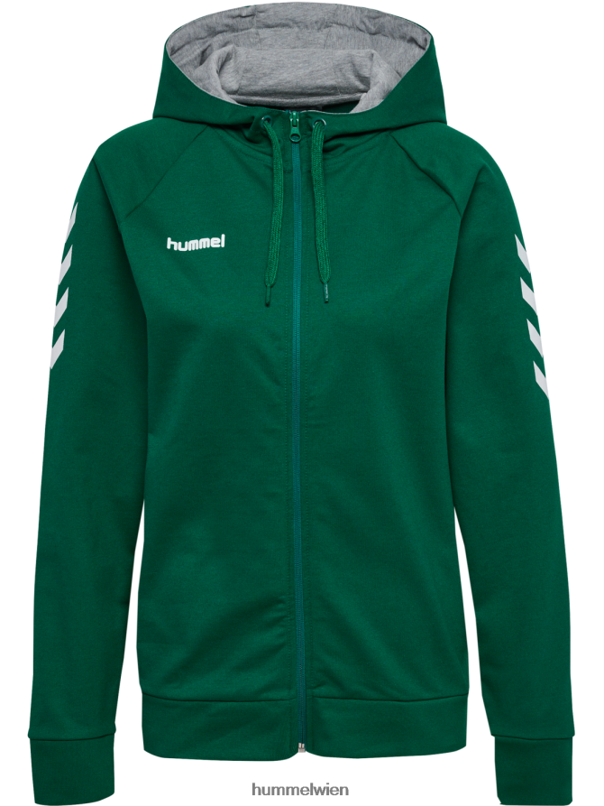 Hummel Frauen hmlgo Baumwoll-Kapuzenpullover mit Reißverschluss 2FT6X83530 \Kleidung\