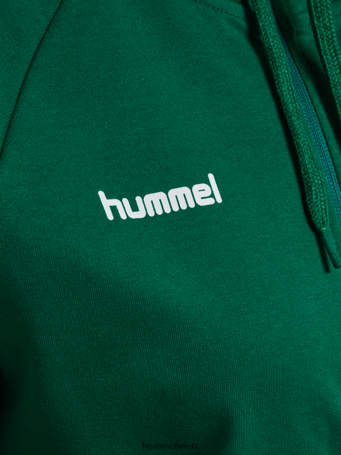 Hummel Frauen hmlgo Baumwoll-Kapuzenpullover mit Reißverschluss 2FT6X83530 \Kleidung\