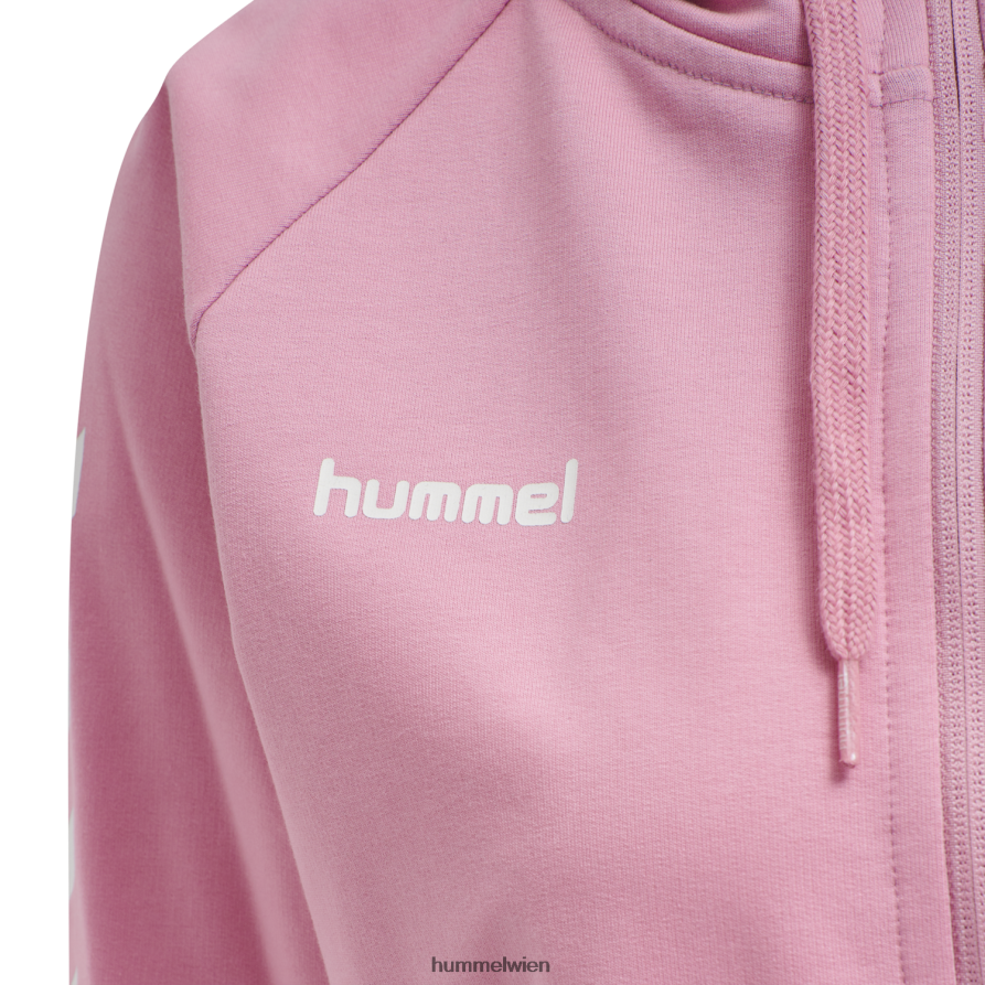 Hummel Frauen hmlgo Baumwoll-Kapuzenpullover mit Reißverschluss 2FT6X83727 \Kleidung\