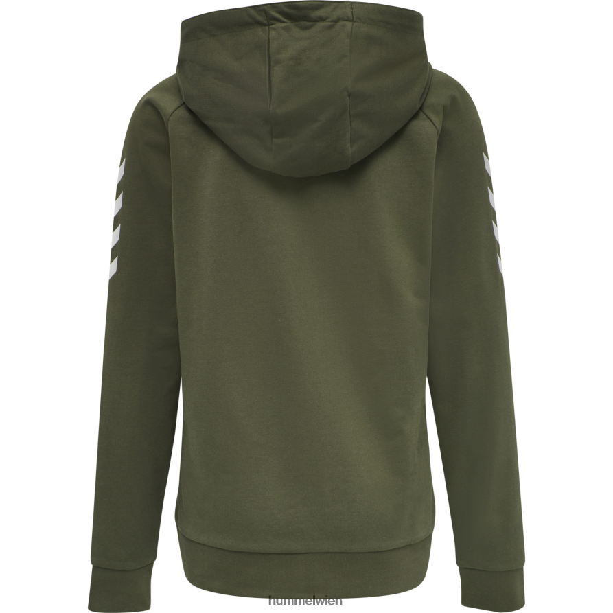 Hummel Frauen hmlgo Baumwoll-Kapuzenpullover mit Reißverschluss 2FT6X83767 \Kleidung\