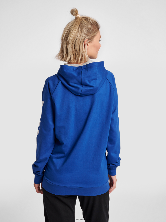 Hummel Frauen hmlgo Baumwoll-Kapuzenpullover mit Reißverschluss 2FT6X83772 \Kleidung\